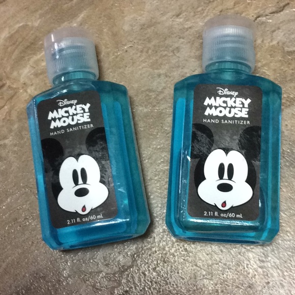 Green blue & white hand sanitizer holder 2 pack - Picture 3 of 5